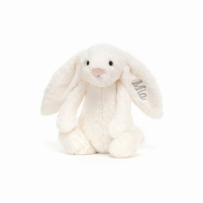 Jellycat Bashful Cream Bunny Medium Australia | 684592APR